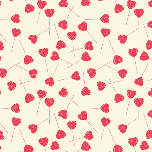 Sweet on You from the modern patchwork and quilting fabric collection Love Struck by Art Gallery Fabrics