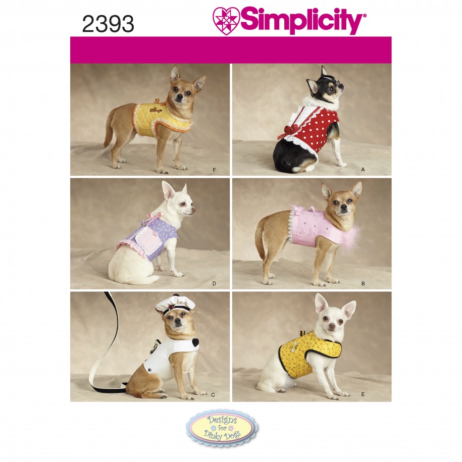Simplicity 2393 Dog Coat Pattern