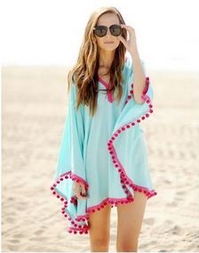 Pom Pom Beach Cover Up