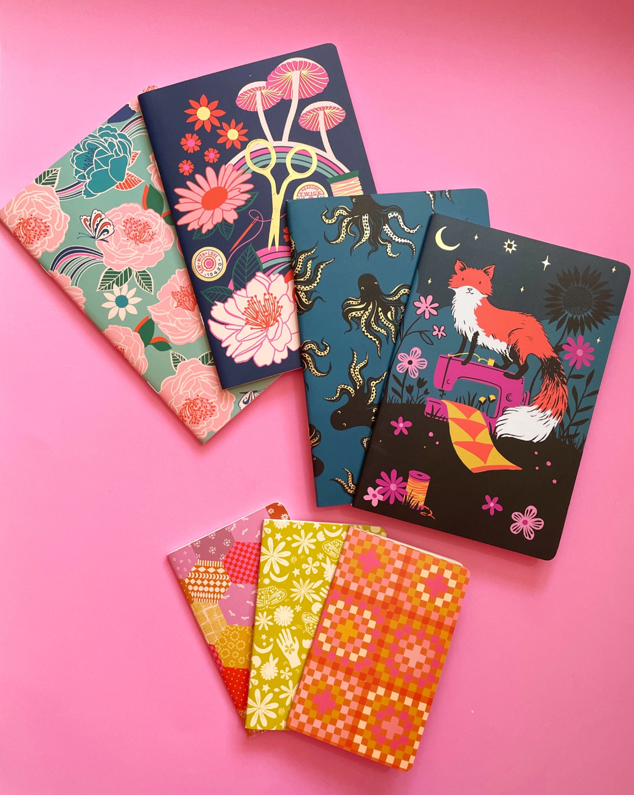 Ruby Star Society notebooks for sewers and quilters