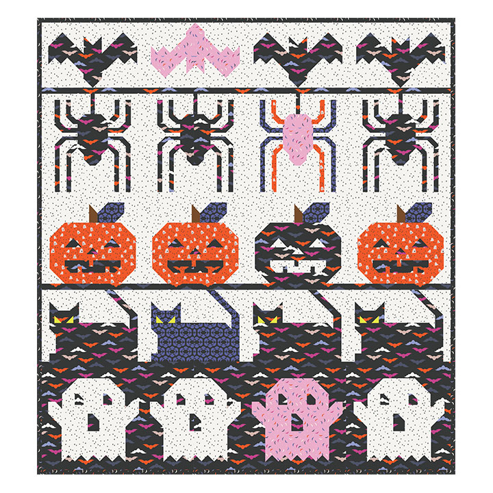 Buy Creepy Critters quilt pattern by Ellis and Higgs