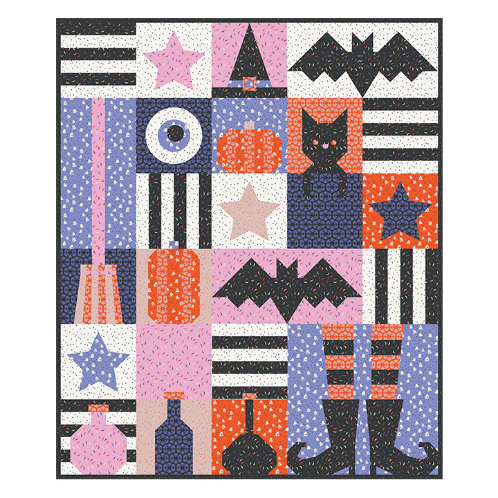 Buy Hocus Pocus quilt pattern by Corinne Sovey Design Studio