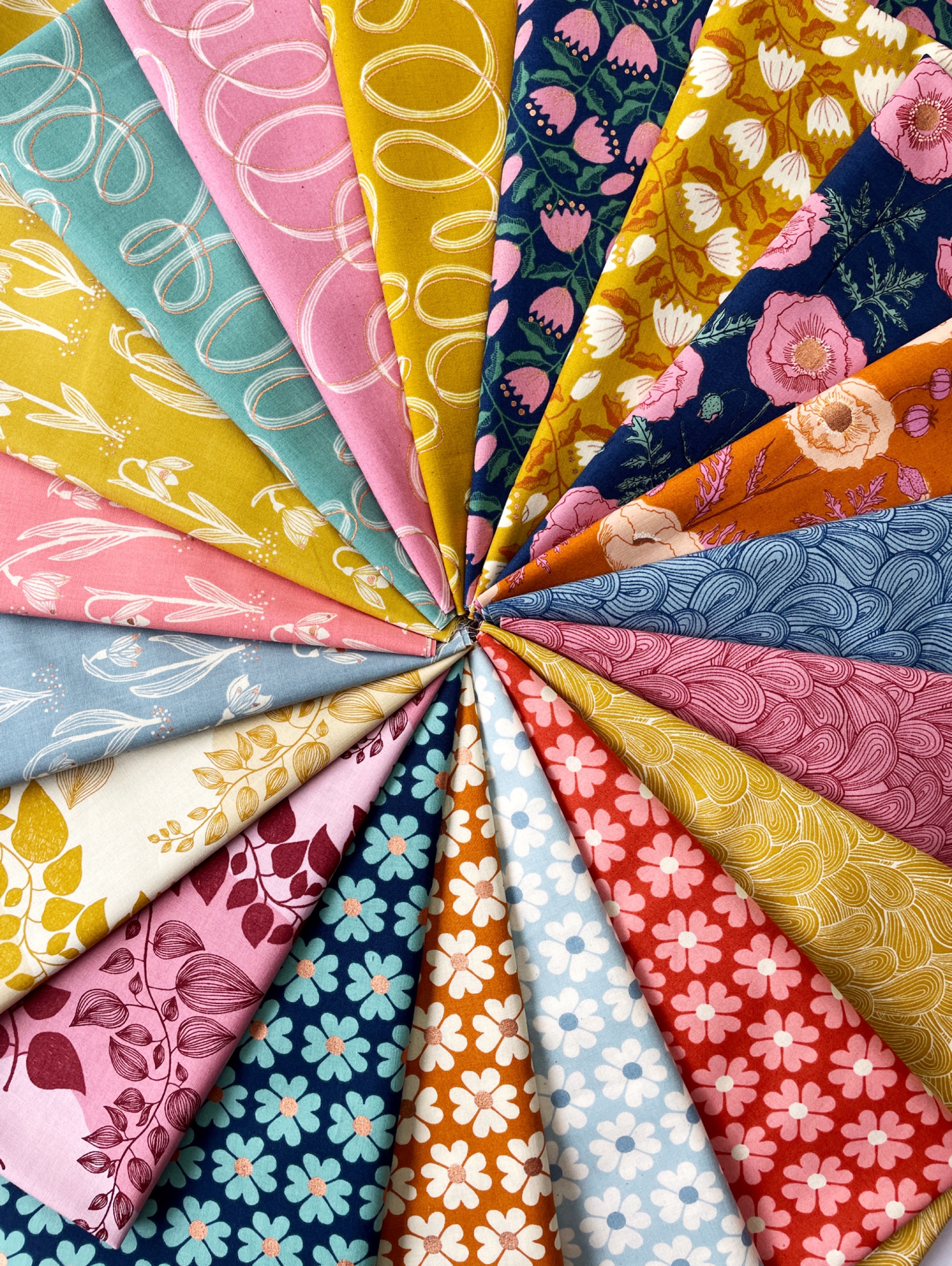 Unruly Nature collection by Ruby Star Society. 100% cotton patchwork and quilting fabric