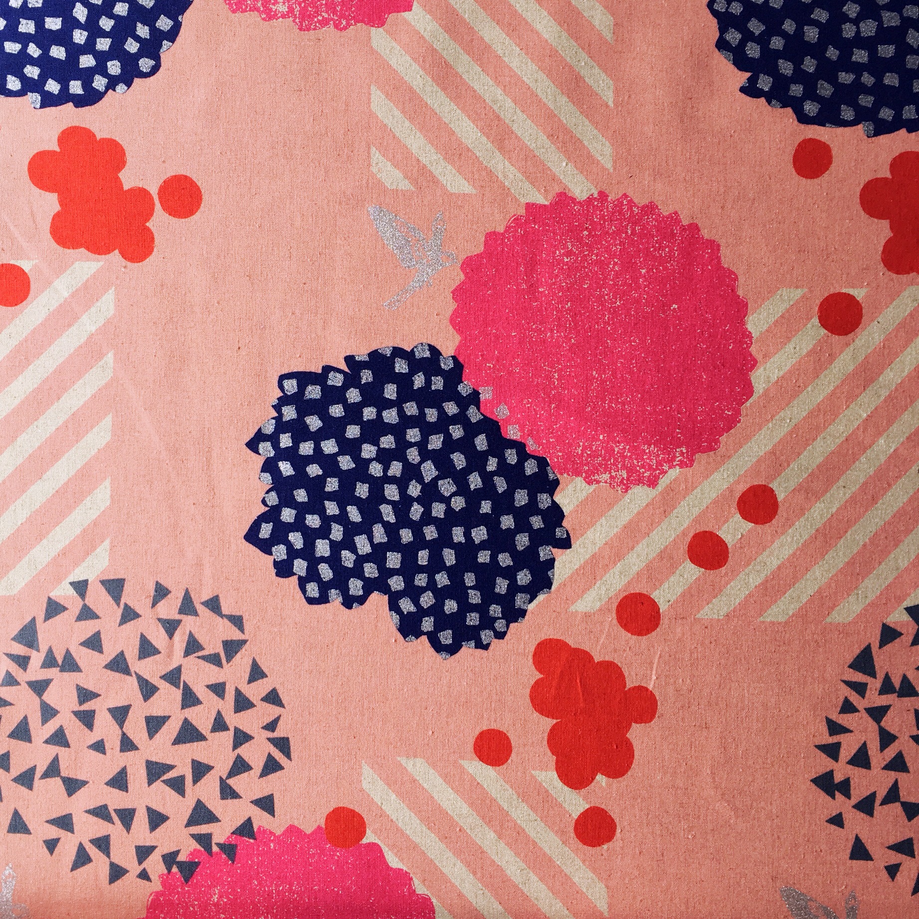 Blossom Pink - Echino - The Fabric Fox