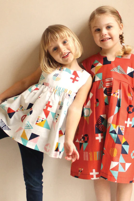 Buy Made by Rae Geranium Childrens Dress Sewing Pattern