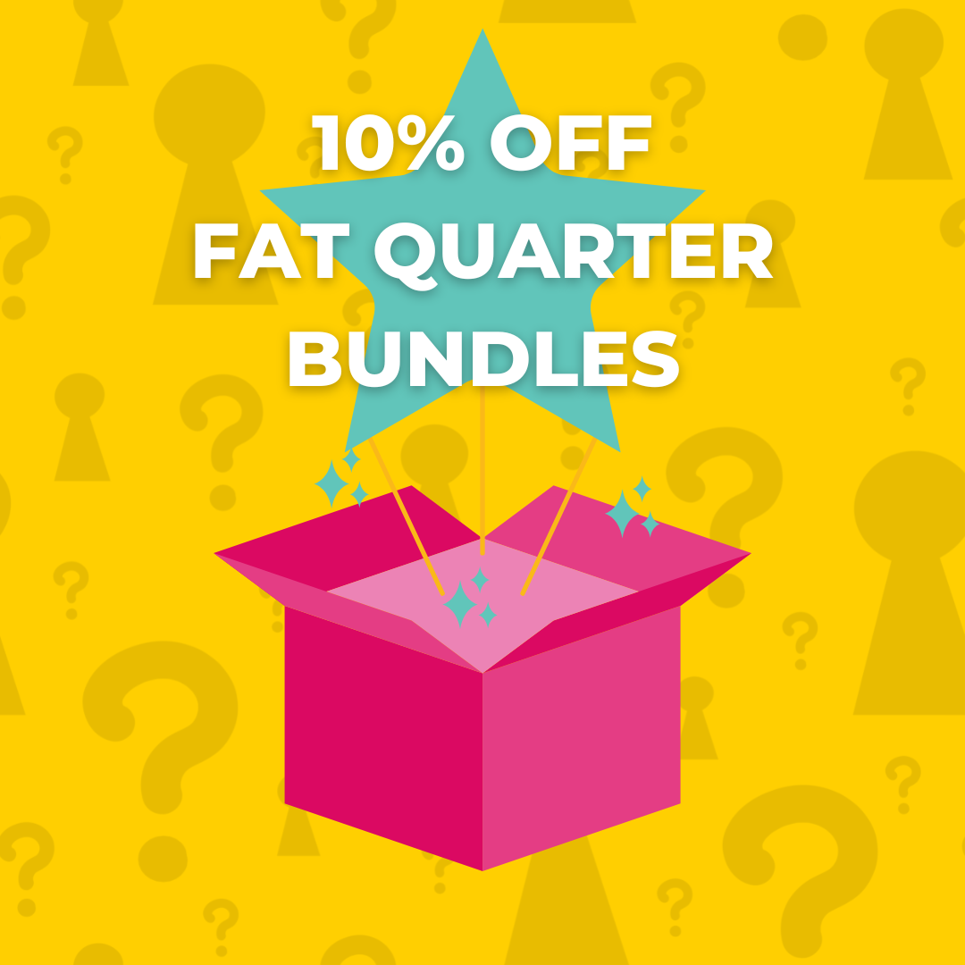 Celebrate National Quilting Day 2023 with 10% off quilting fabric fat quarter bundles