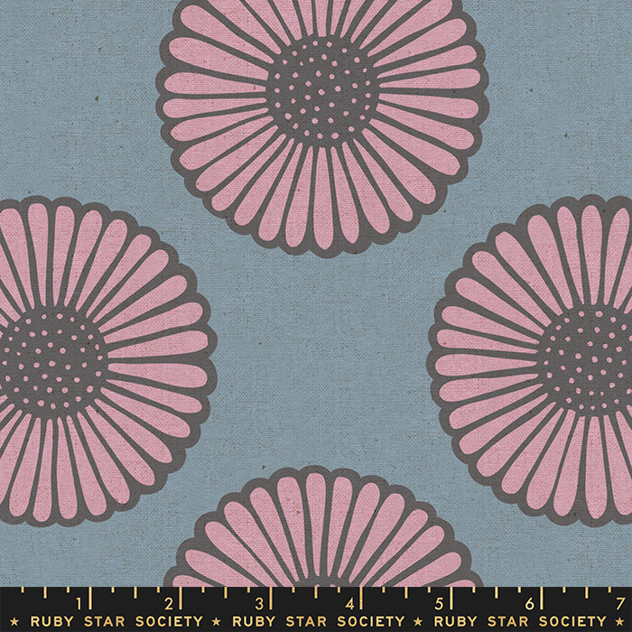 African Daisy Canvas Sky from the Unruly Nature collection by Ruby Star Society