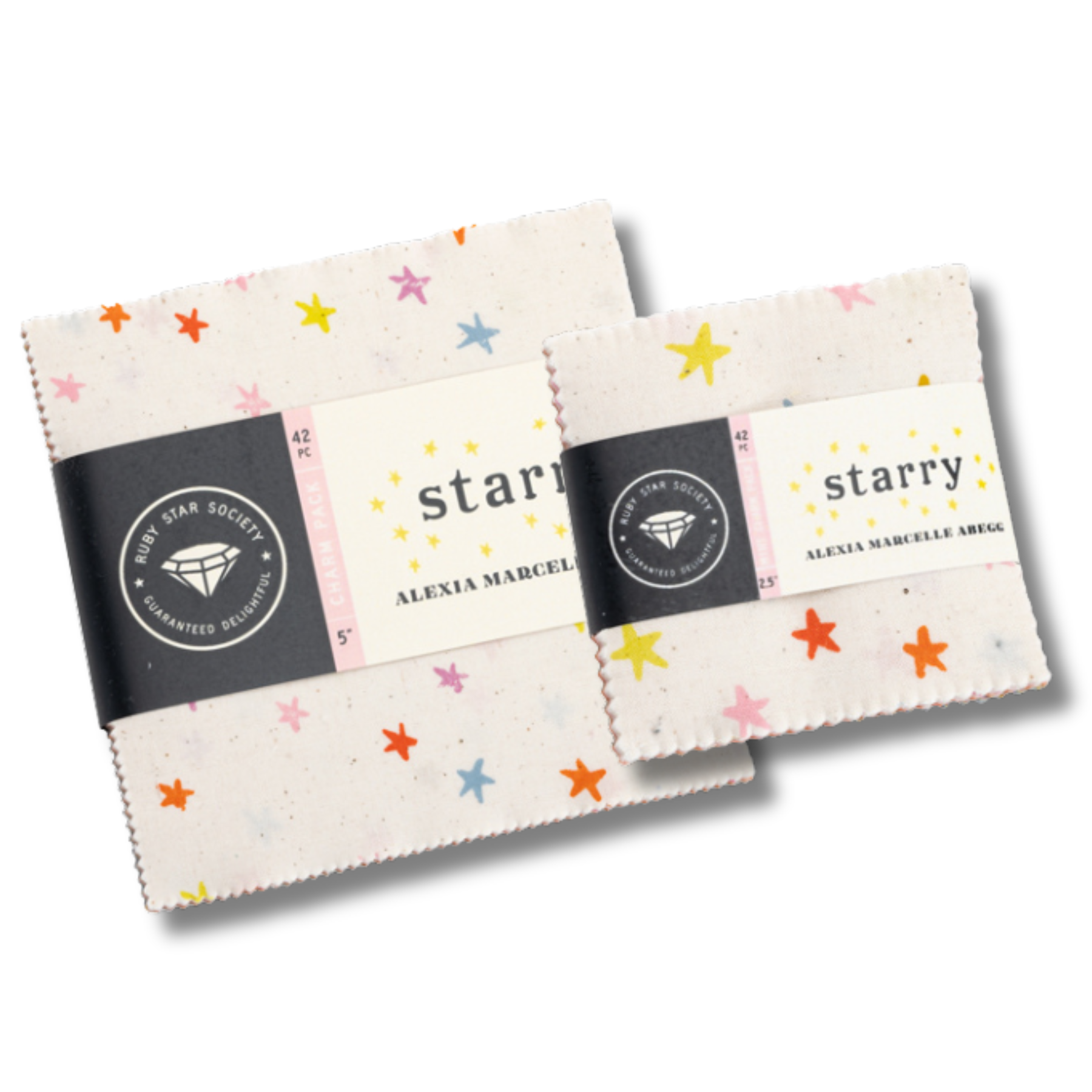 Modern patchwork and quilting fabric from the Starry collection designed by Alexia Marcelle Abegg for Ruby Star Society