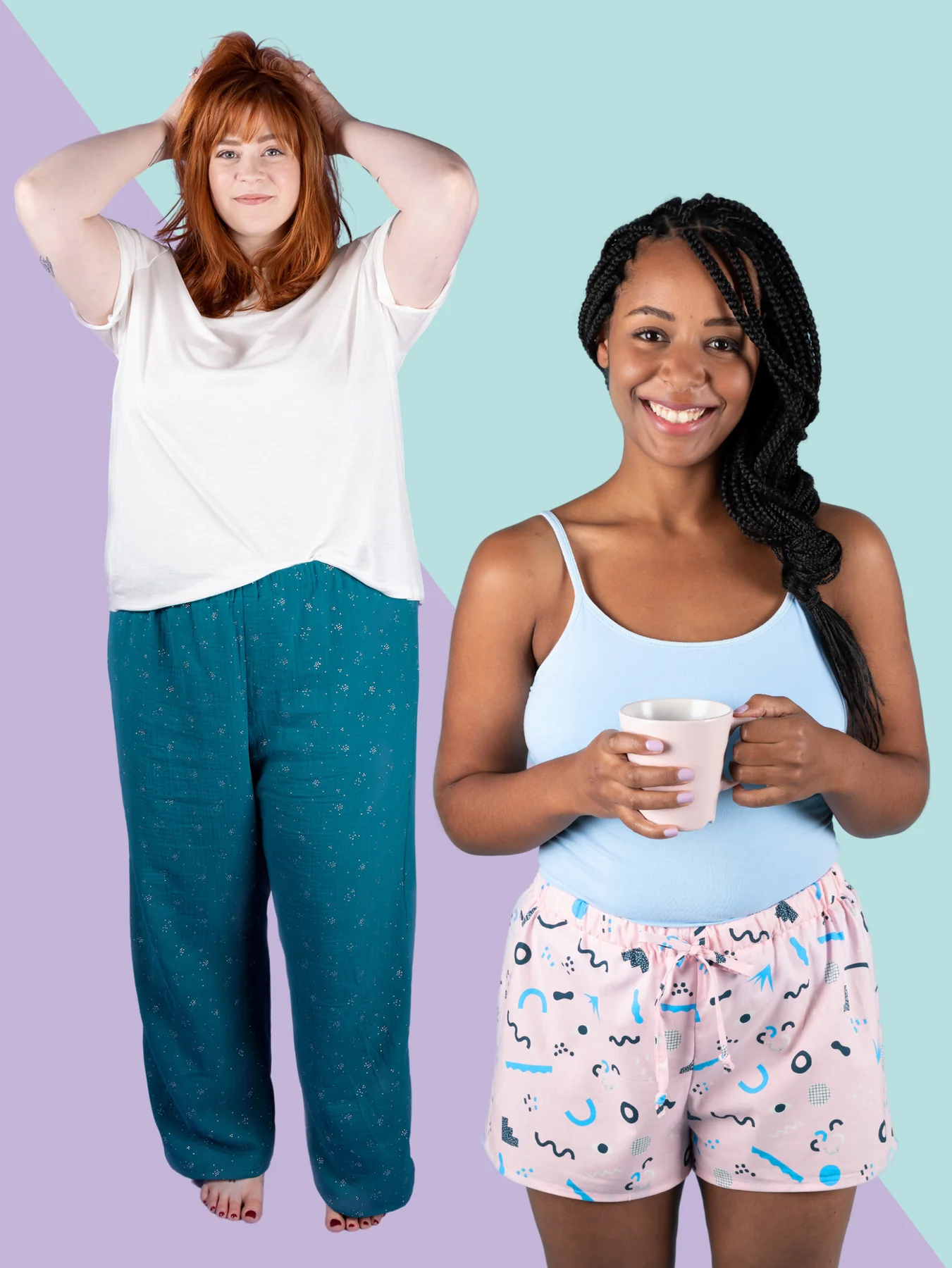 Buy Tilly and the Buttons Jaimie Pyjamas Bottoms and Shorts Sewing Pattern